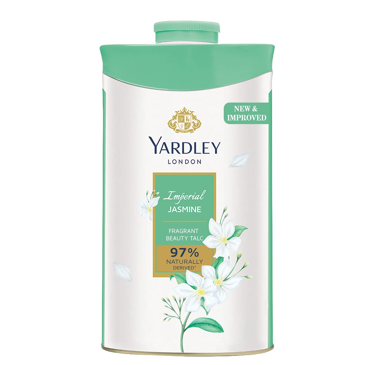 Yardley London Imperial Jasmine Perfumed Talc| Fragrant Beauty Talc for Women| Smooth Texture