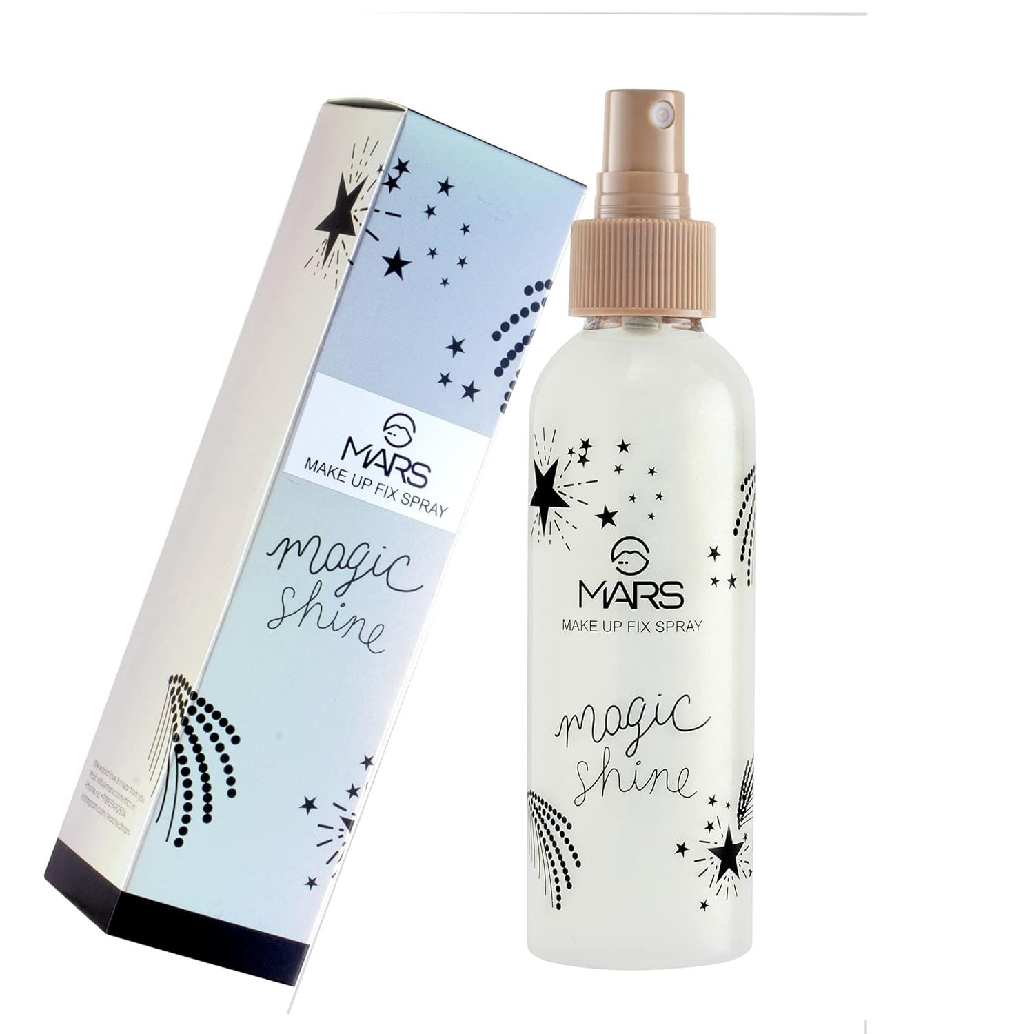 Mars Make Up Fix Spray Magic Shine, 150ml