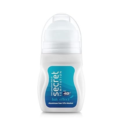 Secret Temptation Talc Aluminium Free Effect Roll-On Deo Stick for Women, Antiperspirant Roll On|Dedorant Roll On, 50ml