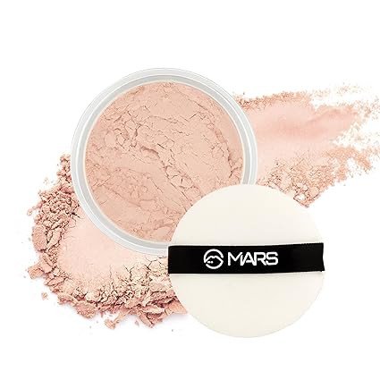 MARS Born To Bake Setting Powder With Matte Finish | Long-Lasting & Ultra-Durable | Oil Control & Enhanced Sebum Management | Blurs Pores & Smooths Fine Lines (10g)